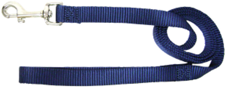 Hamilton Dog Lead Navy 1" 4'