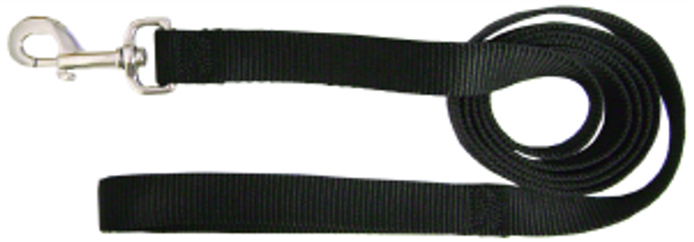 Hamilton Dog Lead Black 5/8" 4'