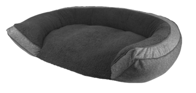 HLJ Canine Creations Step in Bed Orthopedic Memory Foam Black 41" x 29"