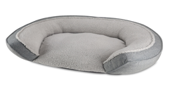 HLJ Canine Creations Step in Bed Orthopedic Memory Foam Charcoal 42" x 29"