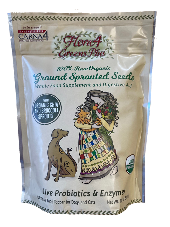Carna4  Flora4 Greens Plus 18oz