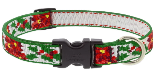 Lupine Collar Poinsettia 3/4" 13-22
