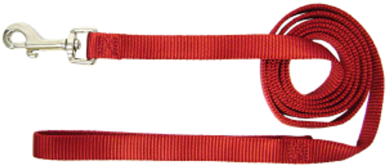 Hamilton Dog Lead Red 5/8" 6'