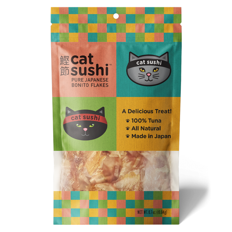 Earthly Pet Company Cat Sushi Bonito Flakes Classic Cut .7oz