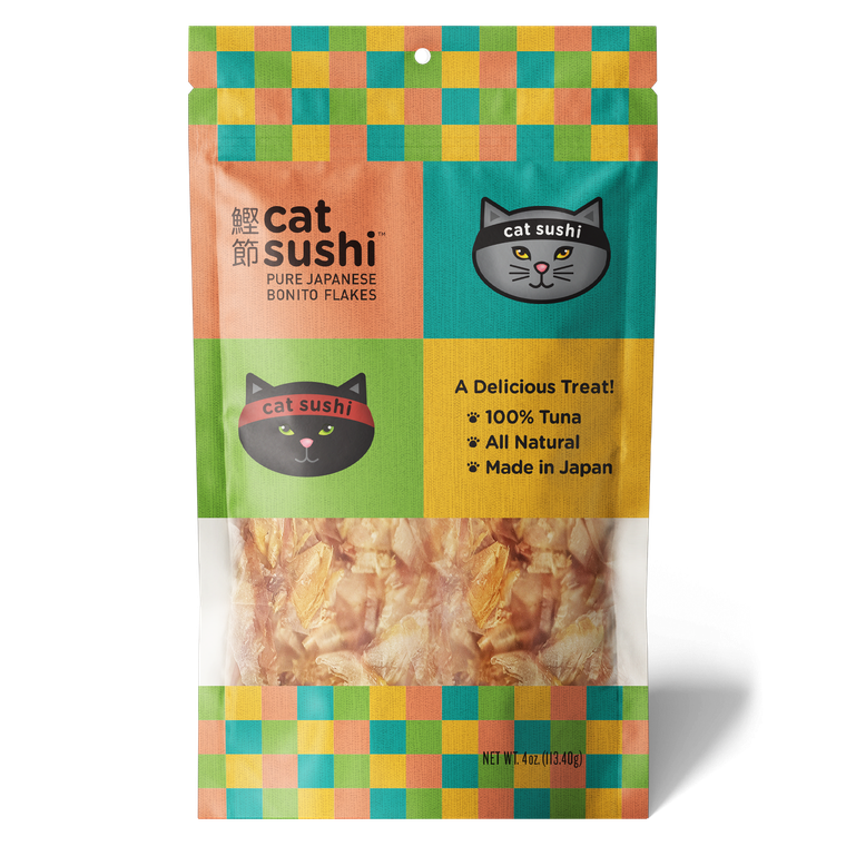 Earthly Pet Company Cat Sushi Bonito Flakes Classic Cut 4oz