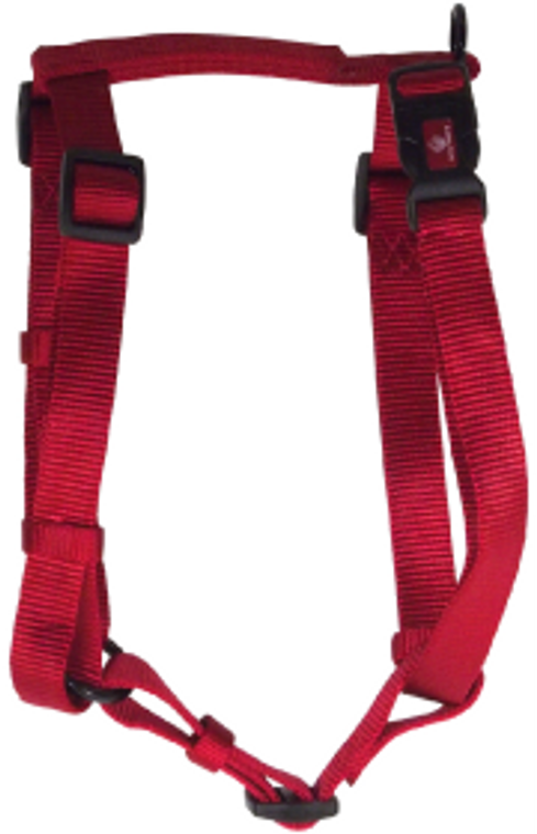 Hamilton Dog Harness Red 1" 30-40"