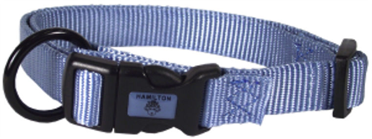 Hamilton Adjustable Dog Collar Berry 5/8" 12-18"