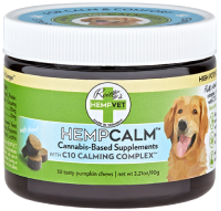 Reilly's Hempvet HempCalm 30 Count Calming & Comfort Support