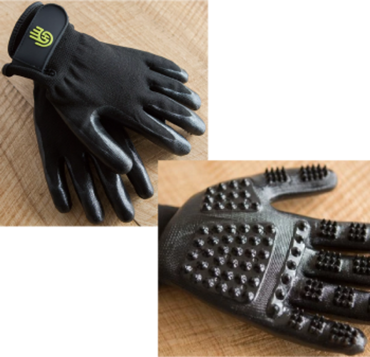 Hands On Grooming Glove Green Small