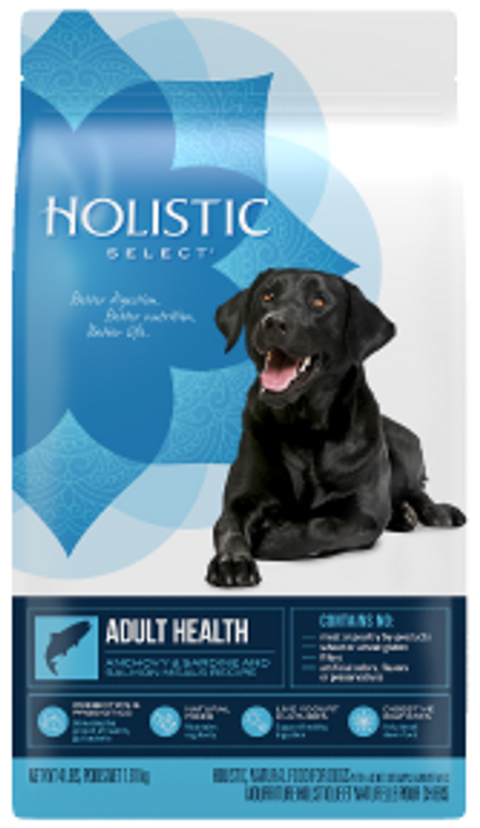 Holistic Select Anchovy Sardine & Salmon Dog Food 30lb