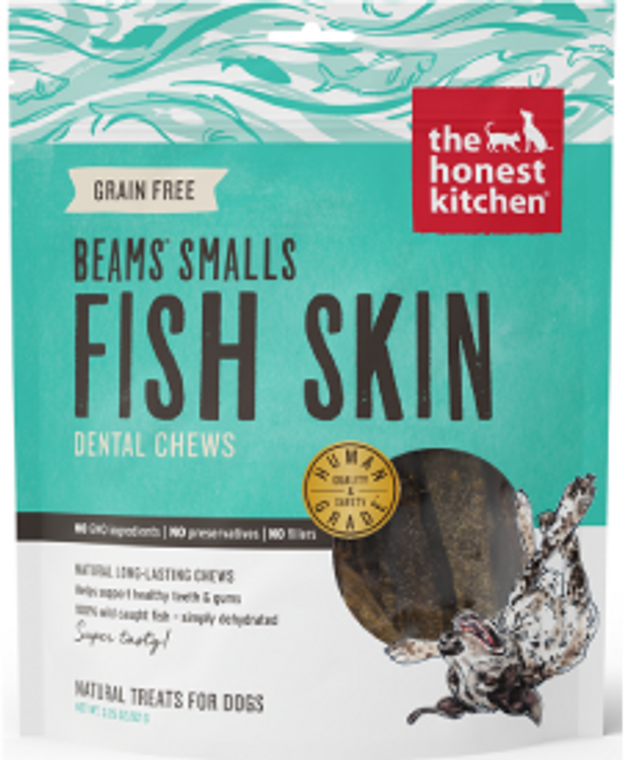 Honest Kitchen Wolf Fish Skins Dog Treat 3.25oz