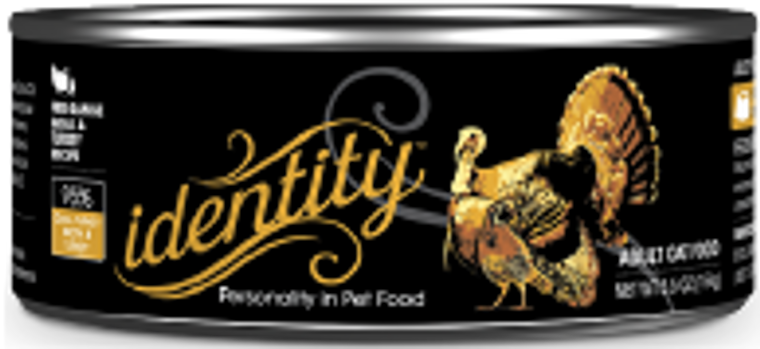 Identity 95% Free-Run Quail & Turkey Canned Cat Food 5.5oz