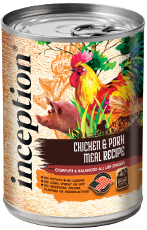 Inception Chicken & Pork Recipe Dog Food 13oz