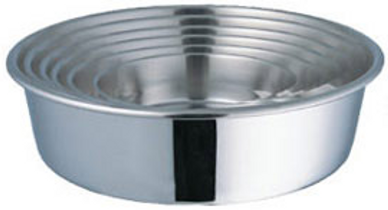 Indipets 1 quart Heavy Stainless Steel Dog Dish
