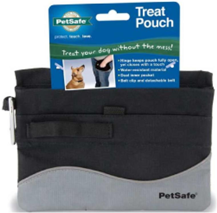 Pet Safe Small Treat Pouch Sport Black