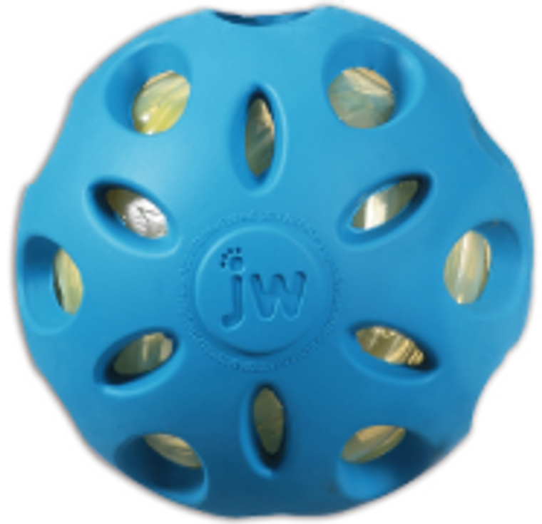 JW Pet Small Crackle Ball Dog Toy