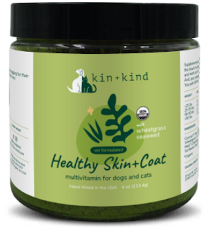 Kin+Kind VitaBoost Healthy Skin+Coat Supplement 8oz
