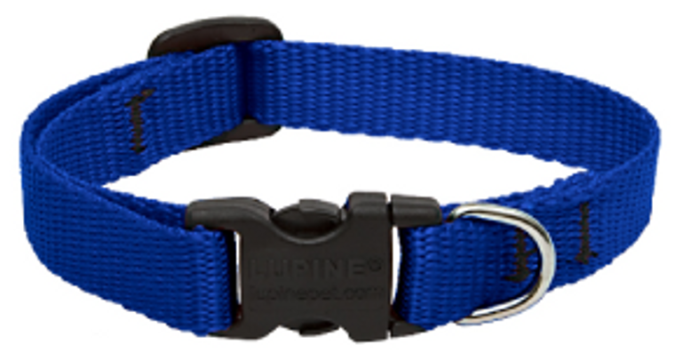 Lupine Collar Blue 1/2" 10-16