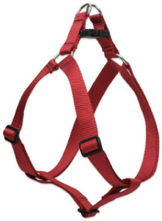 Lupine Step-In Harness Red  3/4" 15-21