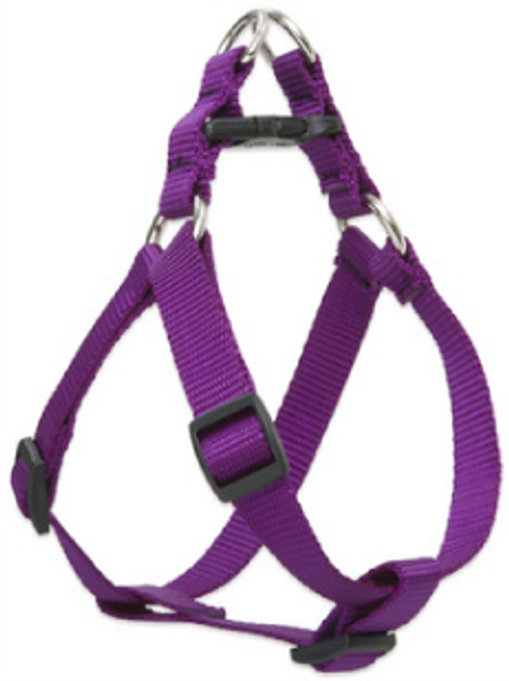 Lupine Step-In Dog Harness Purple 3/4" 20-30