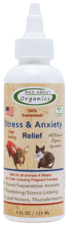 Mad About Organics Stress & Anxiety Relief 4oz