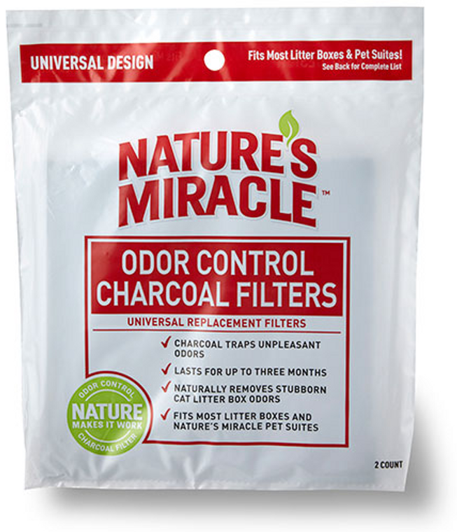 20 Pack Nature's Miracle Charcoal Filters