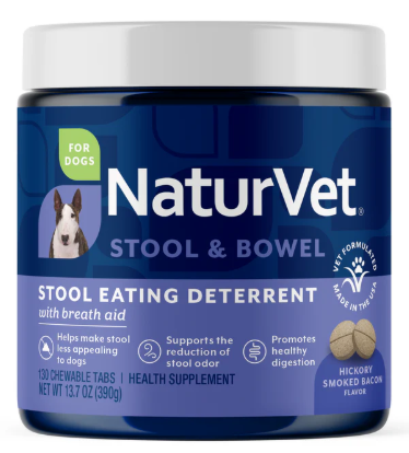 NaturVet Count Coprophagia Tab Repellent 130ct