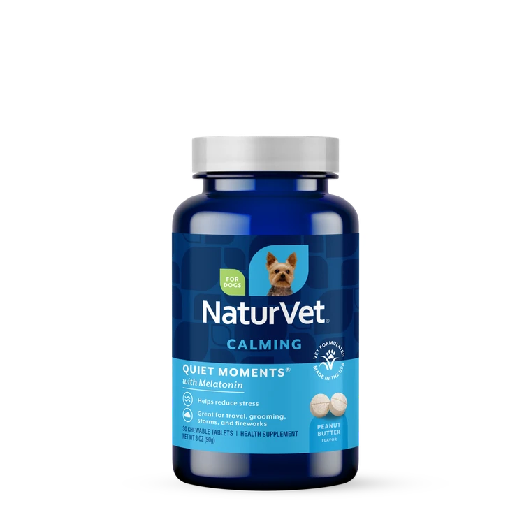 NaturVet Quiet Moments Dog Calming Aid 30ct