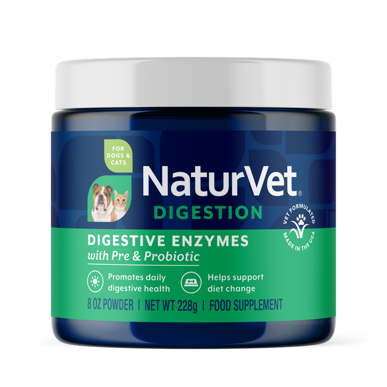 NaturVet Enzymes & Probiotics 8oz