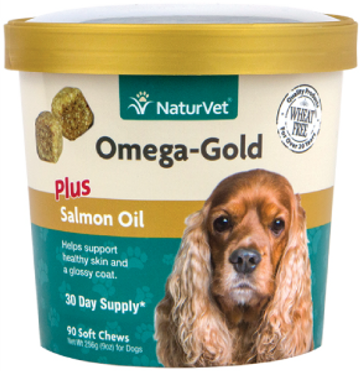 NaturVet Omega Gold Soft Chew 90ct