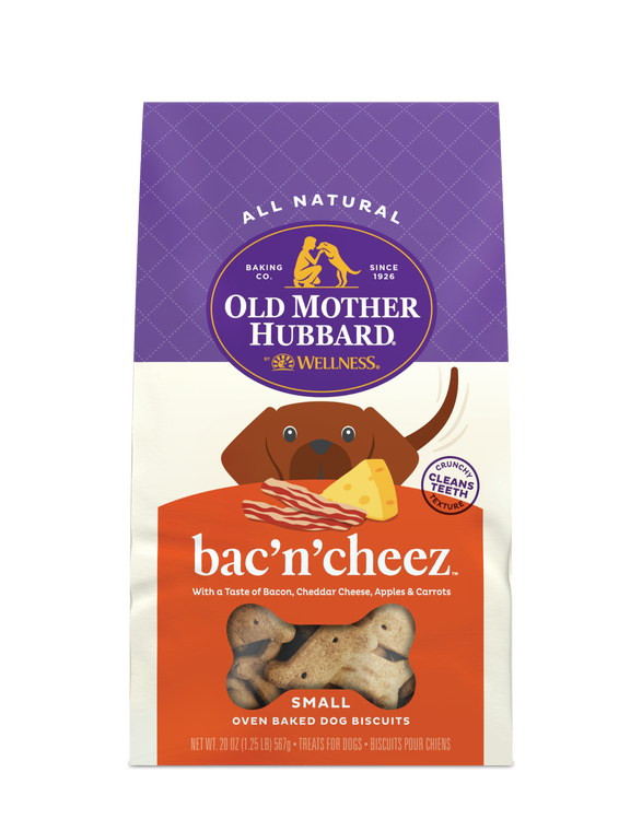 Old Mother Hubbard Small Extra Tasty Bacon Cheese Dog Treat 20oz