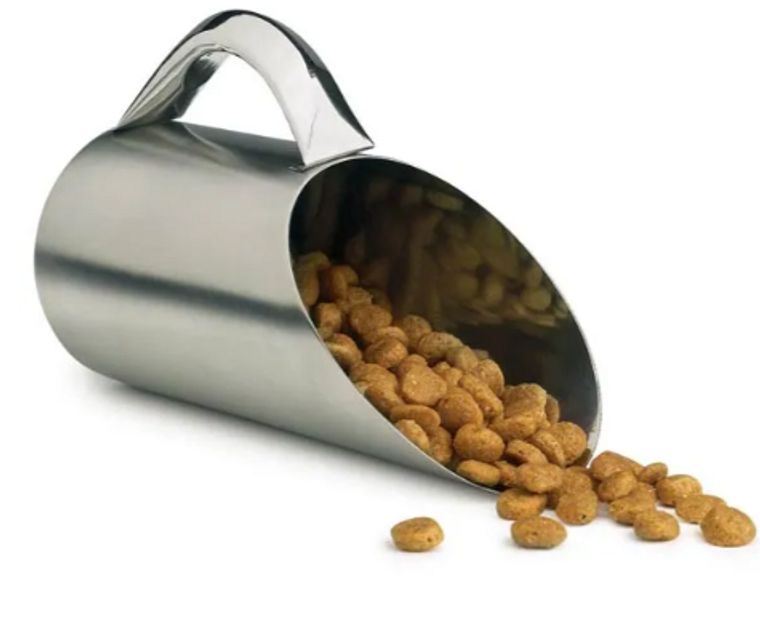 PE Pet Food Scoop SS Matte Finish