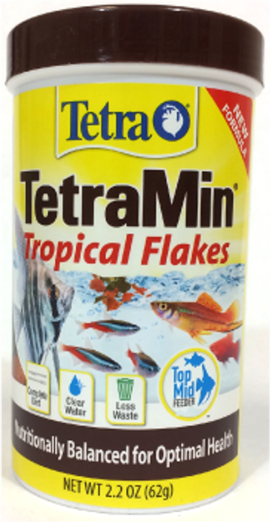 TetraMin Tropical Fish Flakes 2.2oz