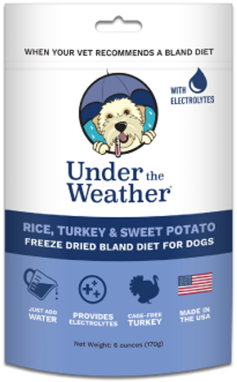 Under the Weather Turkey & Rice Sweet Potato with Electrolytes 6oz.