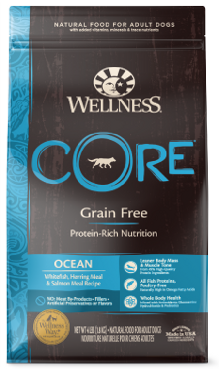 Wellness Core Ocean Fish Dog Food 4lb