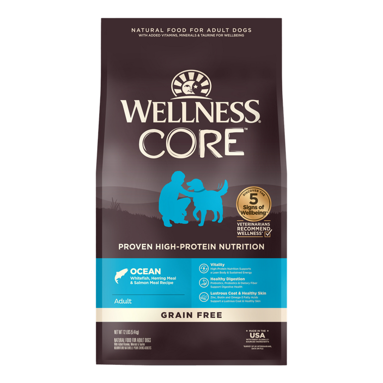 Wellness Core Ocean Fish Dog Food 12lb
