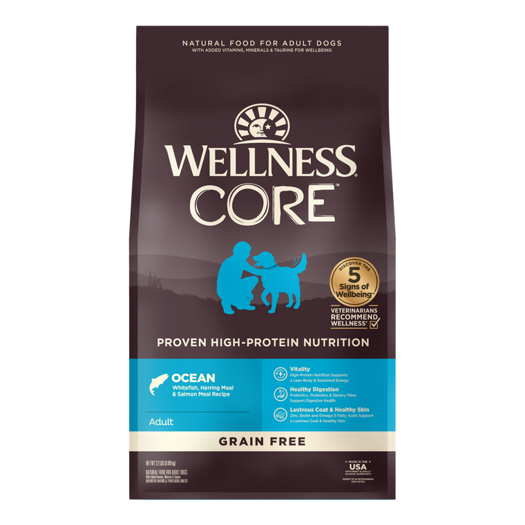 Wellness CORE Ocean Fish Dog Food 22lb
