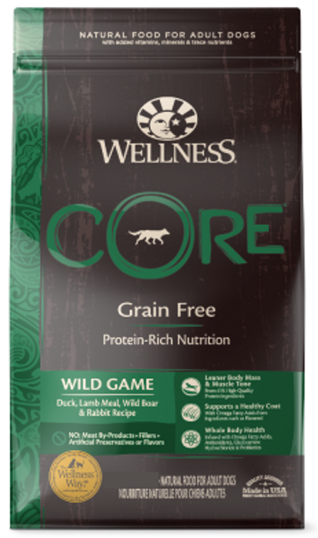 Wellness CORE Wild Game Dog Food 22lb