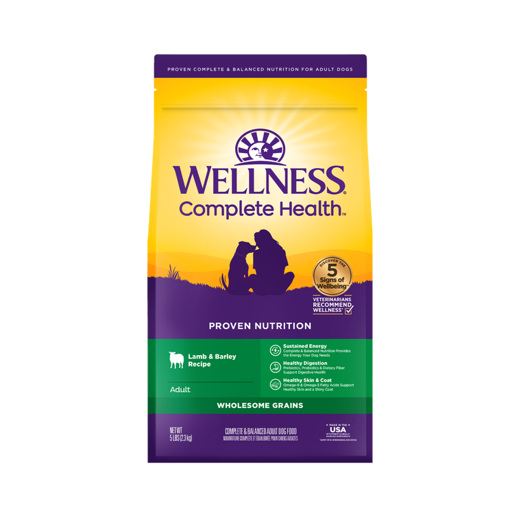 Wellness Complete Health Lamb Dog Food 5lb