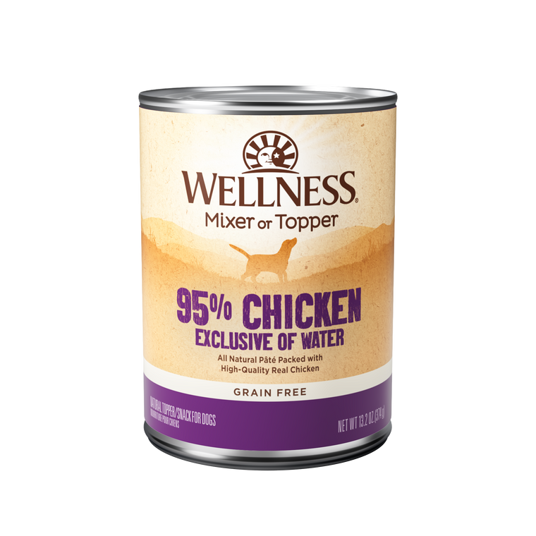 Wellness 95% Chicken Dog Food 13.2oz