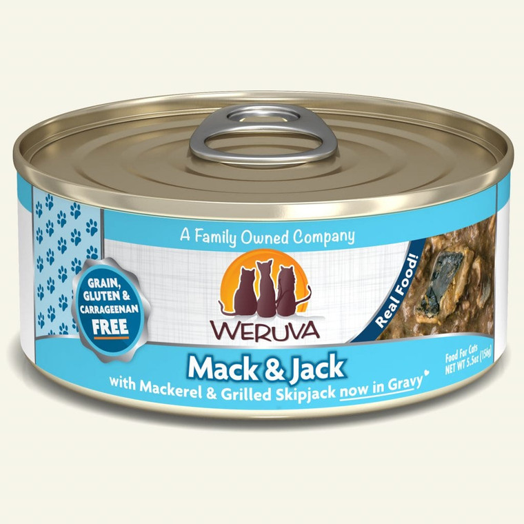 Weruva Mack & Jack Cat Food 5.5oz