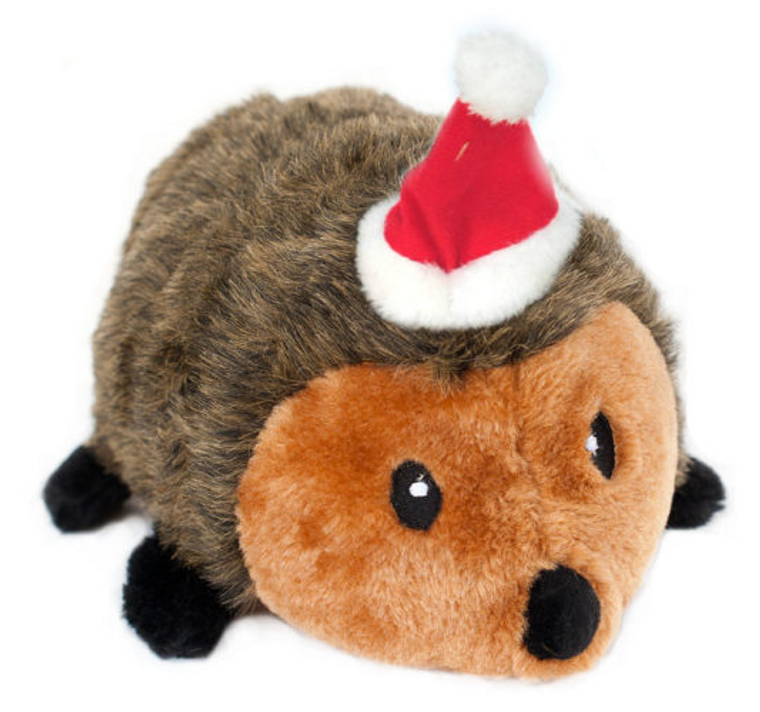 Zippy Paws Extra Large Xmas Hedgehog Holiday Dog Toy