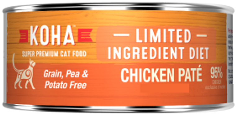 Koha Limited Ingredient Diet Chicken Pate Cat Food 3oz