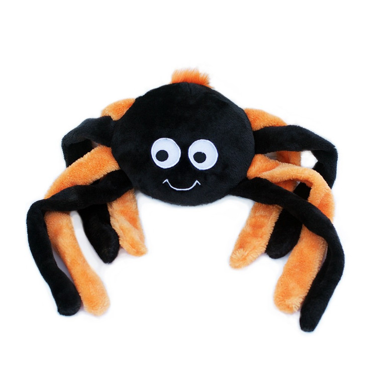 Zippy Paws Spider Orange Small