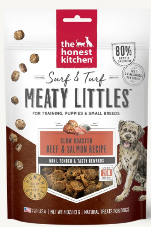 Honest Kitchen Meaty Bits Beef Dog Treat 4oz