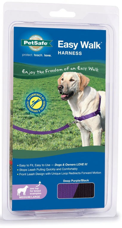 Premier Easy Walk Dog Harness Medium/Large Purple