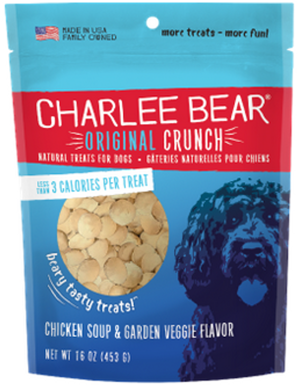 Charlee Bear Chicken Soup Dog Treat 16oz