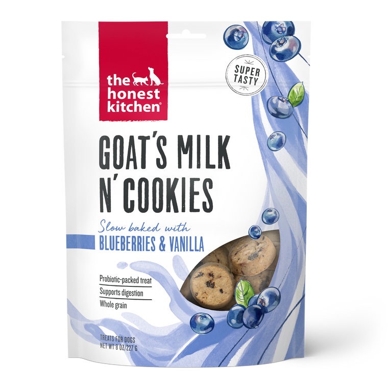 Honest Kitchen Goats Milk Cookies Blueberry 8oz
