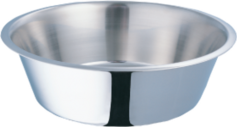 Indipets 1 quart Stainless Steel Standard Dog Dish