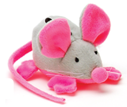 Ethical Pet Rattle Clatter Mouse w/ Catnip Cat Toy - Pet Food Warehouse